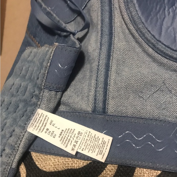 Women’s Denim Bustier Corset Top Bra - Picture 6 of 6